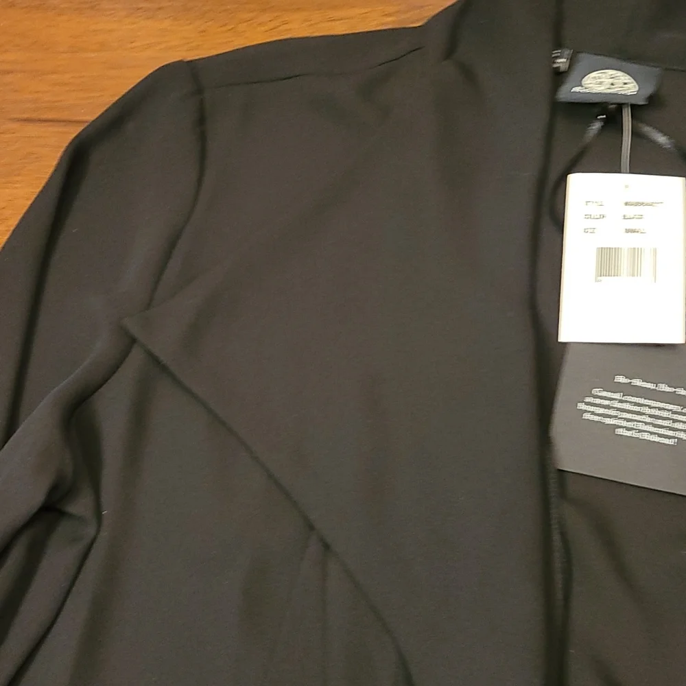 Bobeau light weight draped jacket. Black size small - Picture 6 of 9